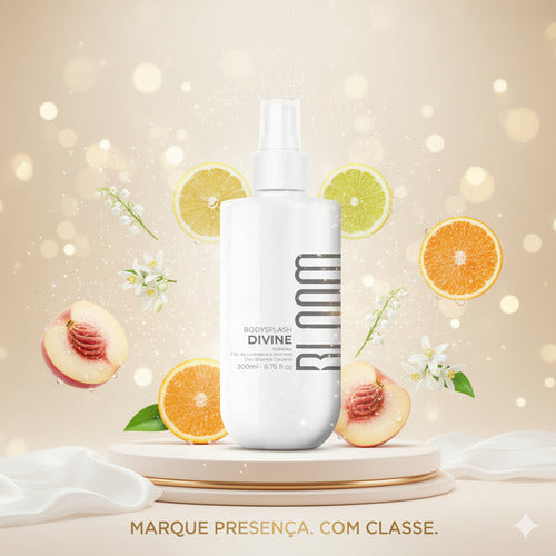 Body Splash Divine - Deo Colônia - Bloom - 200 Ml - Spray