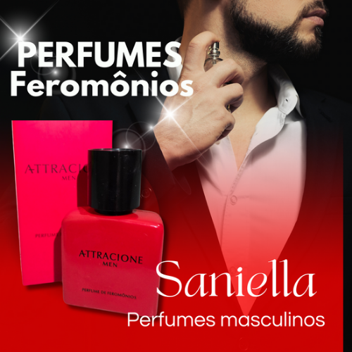 Attracione Men - Perfume Masculino Com Feromônios Ativados - 25ml