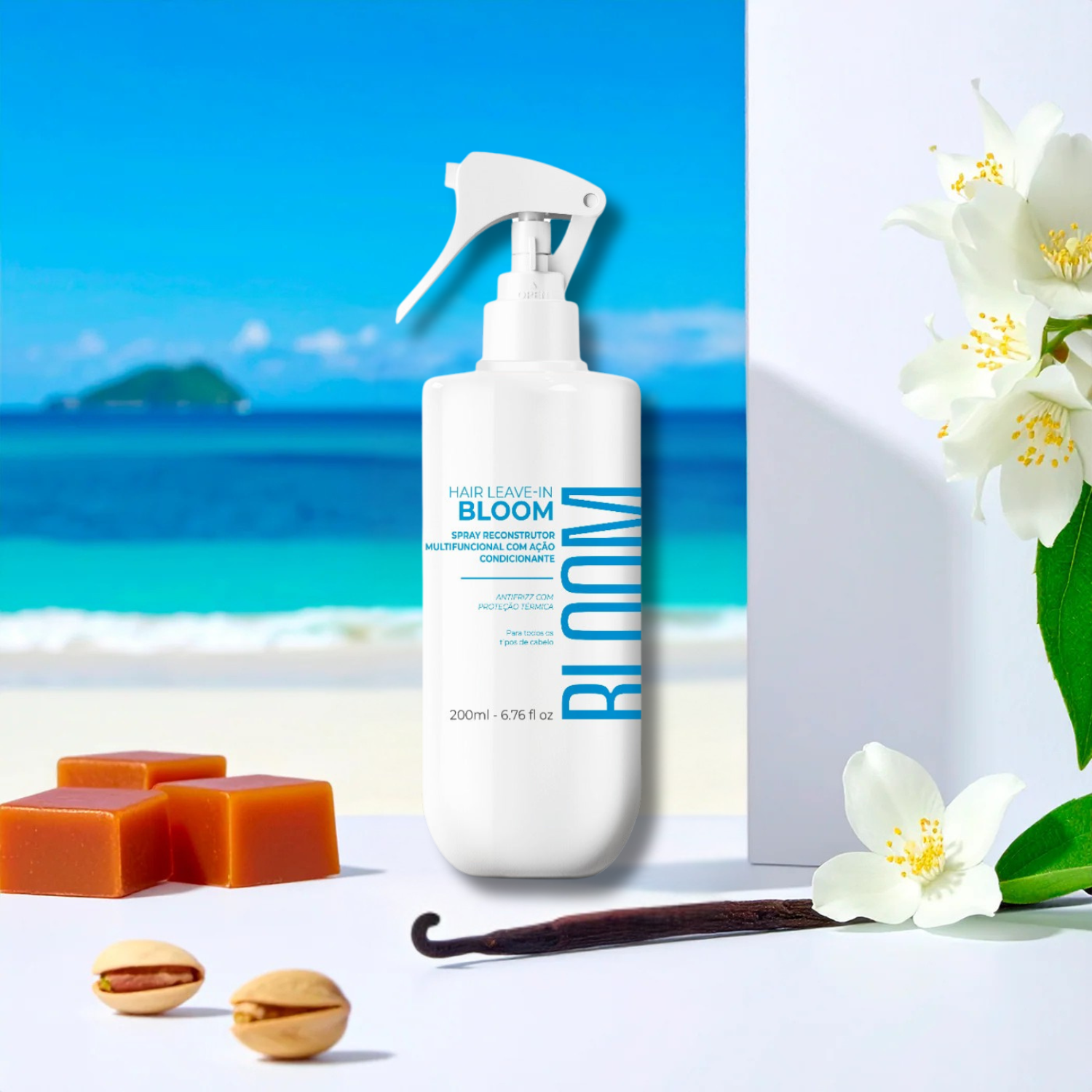 Hair Leave In Bloom Spray Reconstrutor Multifuncional 200 Ml