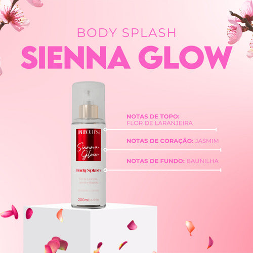 Body Splash Sienna Glow - Deo Colônia - Barbour's Beauty - 200 Ml - Spray