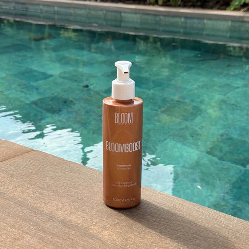 Iluminador Corporal Bloomboost Dourado Bloom Bronzeado 200ml