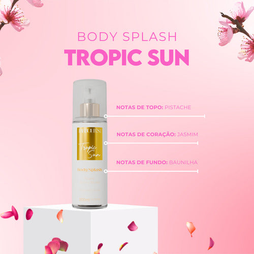 Body Splash Tropic Sun - Deo Colônia - Barbour's Beauty - 200 Ml - Spray