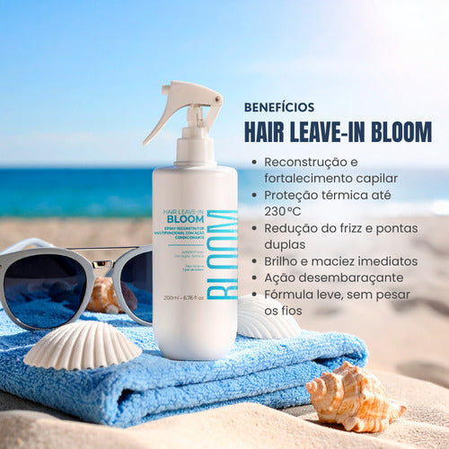 Hair Leave In Bloom Spray Reconstrutor Multifuncional 200 Ml