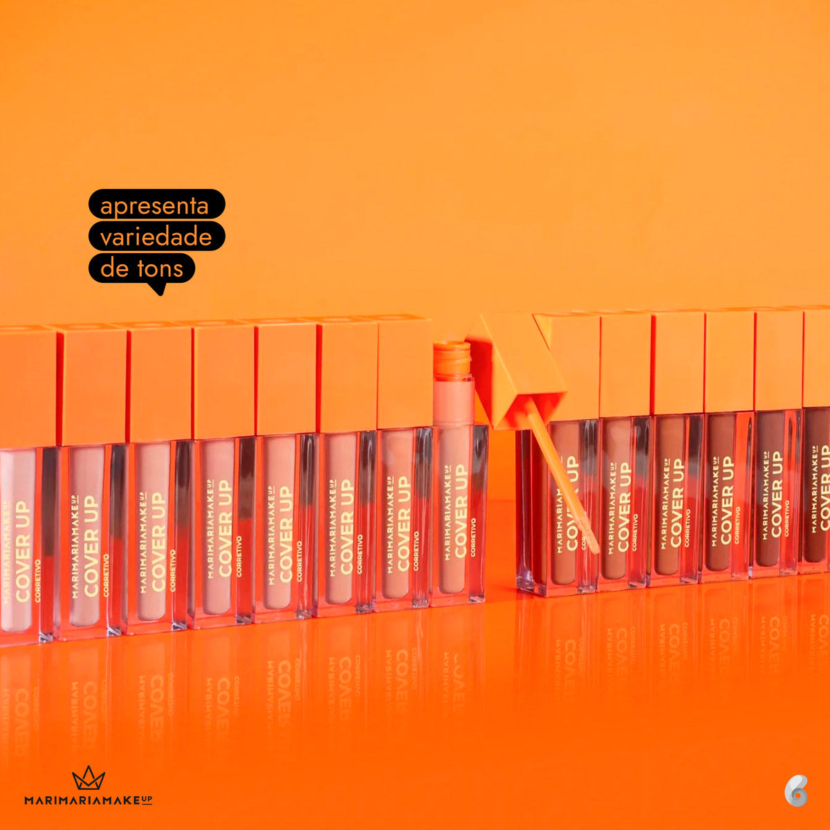 Corretivo - Mari Maria - Cover Up - Alta Cobertura Tom Mm11