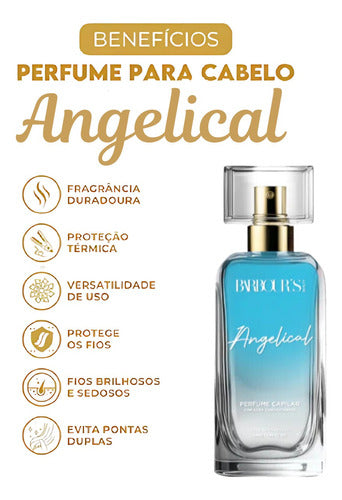 Perfume Para Cabelo Finalizador Termoativo Angelical - Celestial Glow - Barbour's Beauty - 50ml Spray