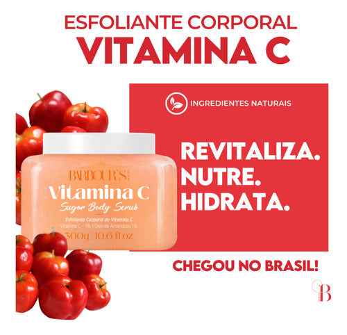 Esfoliante Corporal Banho Limpeza Pele Barbou's Beauty 300g