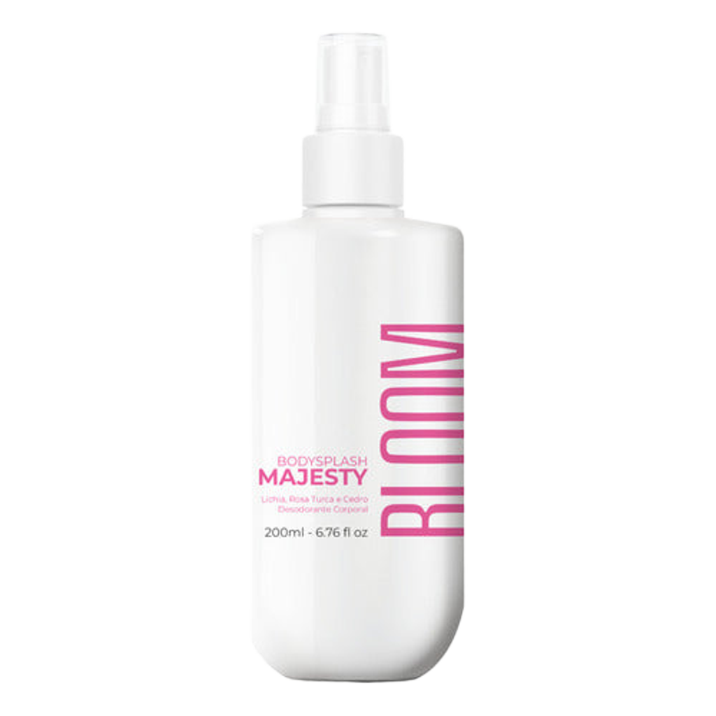 Body Splash Majesty - Deo Colônia - Bloom - 200 Ml - Spray