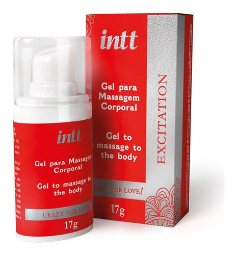 Gel Estimulante Feminino Esquenta Pulsa Intt Cosmeticos 17g