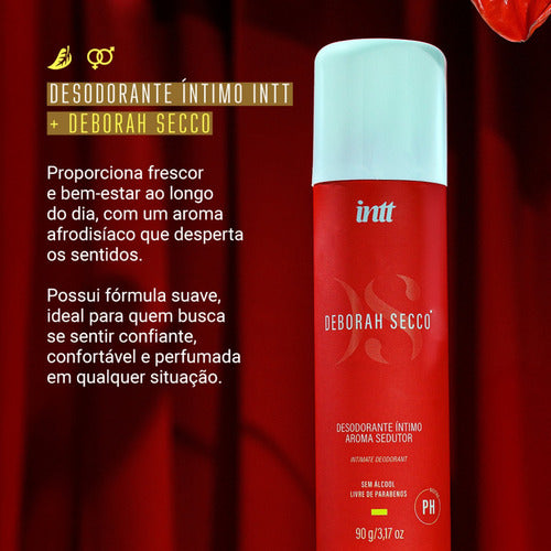 Desodorante Íntimo Aroma Sedutor - Deborah Secco Intt 90g