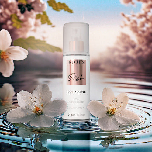 Body Splash Rich - Deo Colônia - Barbour's Beauty - 200 Ml - Spray