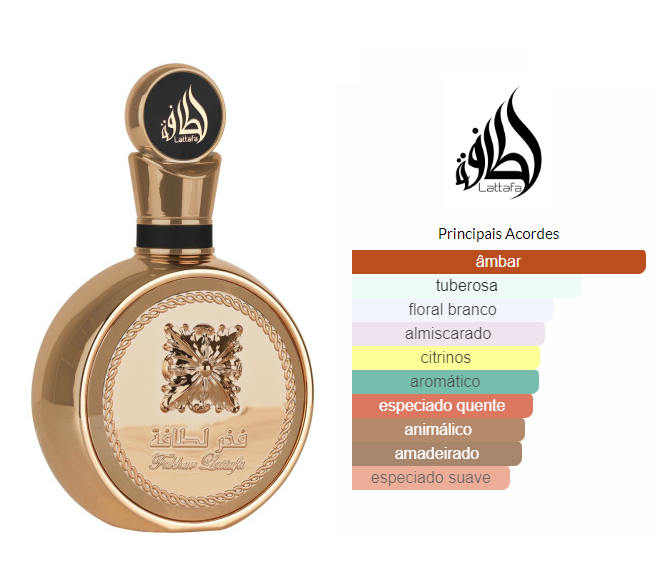 Fakhar Gold Extrait - Lattafa - Perfume Masculino - 100 ml