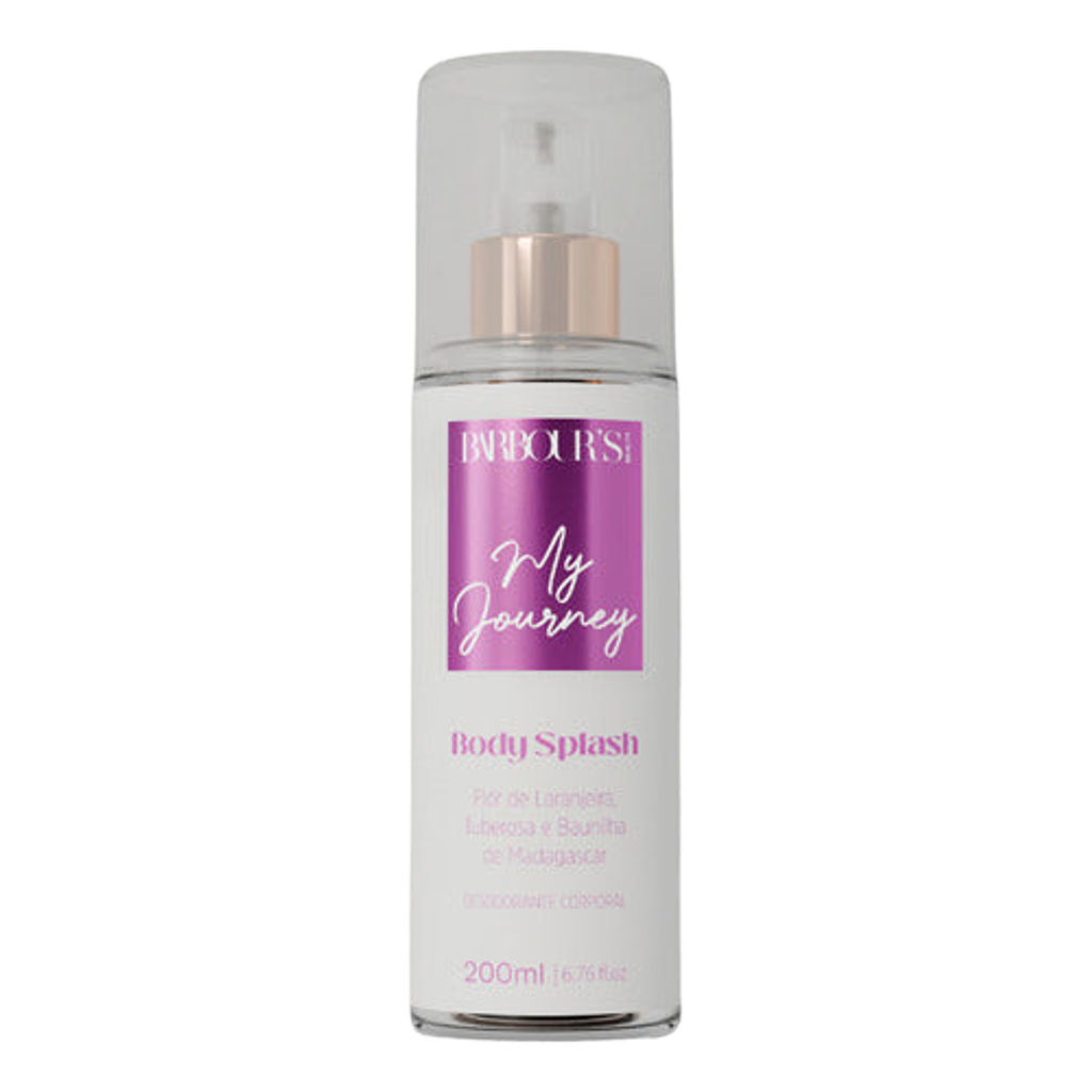 Body Splash My Journey - Deo Colônia - Barbour's Beauty - 200 Ml - Spray